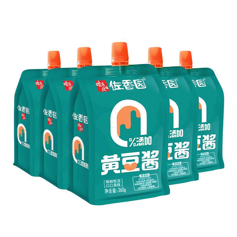 佐香园黄豆酱零添加正宗东北大酱豆瓣酱
