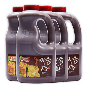 叮当婆烤冷面专用酱料商用东北烤冷面配料刷酱酸甜酸辣酱摆摊桶装