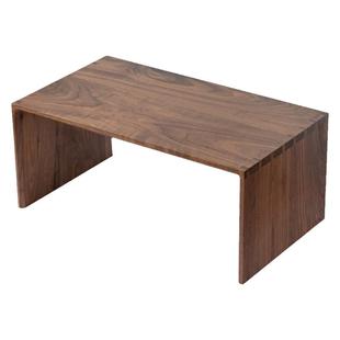 黑胡桃实木飘窗阳台小茶几榻榻米小桌子炕几窗台茶桌矮桌茶台定制