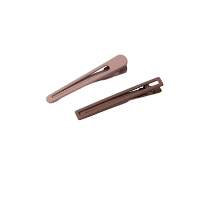 发夹高级感女侧边前额碎发鸭嘴夹