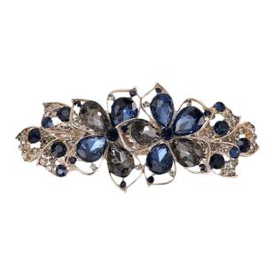 【紫罗兰正版】花季发夹弹簧夹高档时尚百搭高级感发饰生日礼物