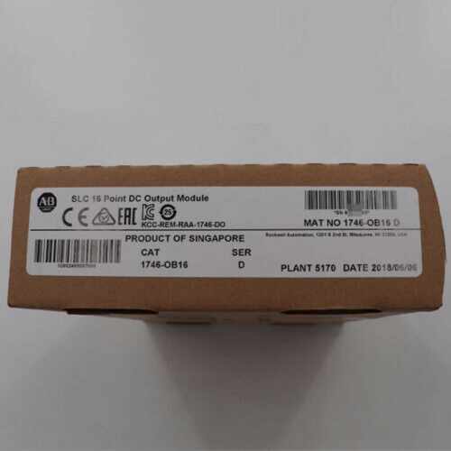 议价1746-OB16  1746-IB16  1746-OBP8  全新原装 AB PLC 控制器