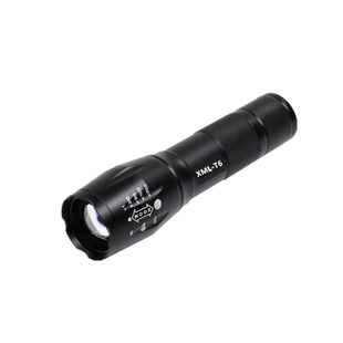 包邮T6调焦18650电池户外骑行照明装备防水迷你LEDT6强光充电手电