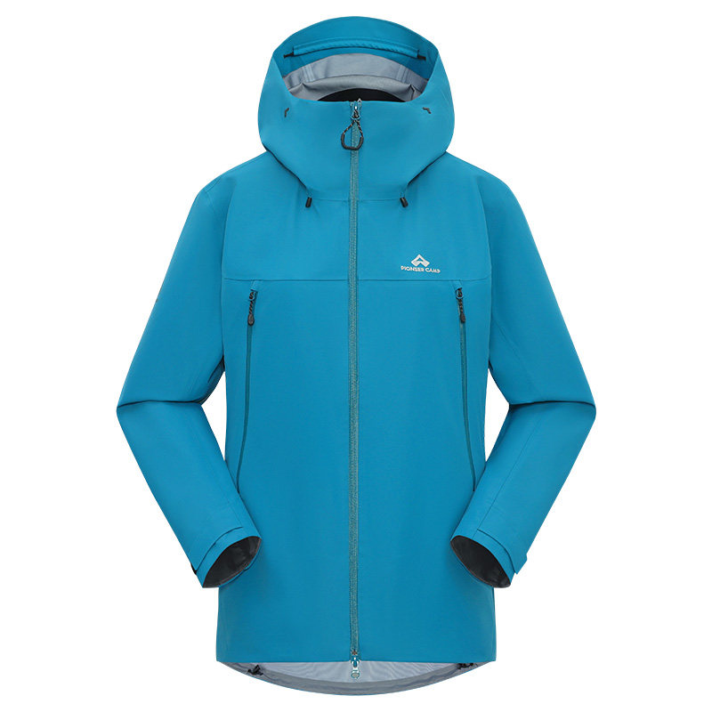 【小鹰冲锋衣】拓路者代言人鹿晗同款东丽硬壳防暴雨户外登山服女