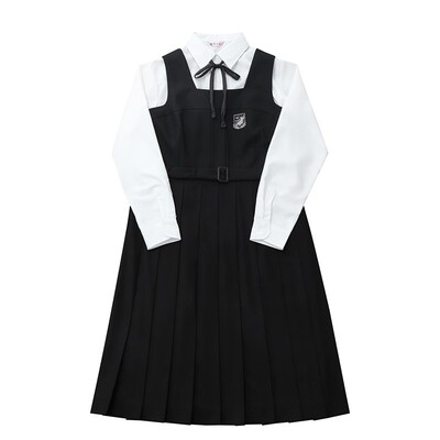 樱花家族jk制服【风起时】优等生套装日系衬衫背心裙班服连衣裙女
