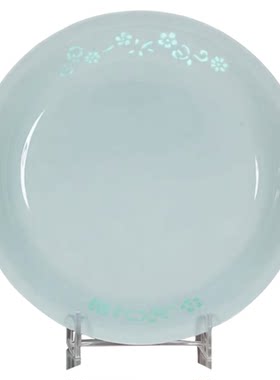 景辰釉下彩家用影青玲珑餐具碗碟