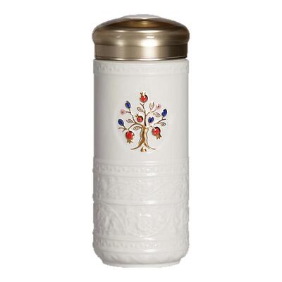 乾唐轩生命之树随手杯鎏金陶瓷