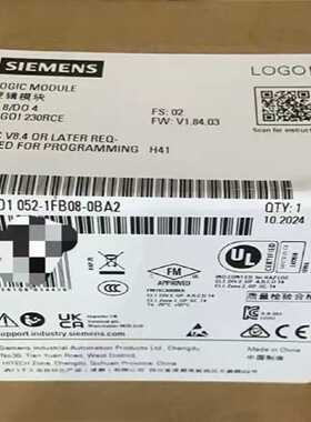 议价西门子LOGO!控制器6ED1 052 6ED1052-1MD08/1HB08/2CC/1FB08-