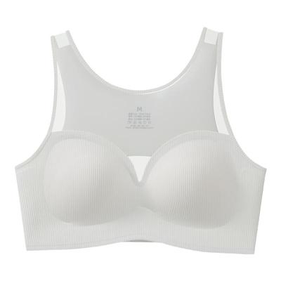 HR赫莲娜网纱设计无钢圈背心文胸