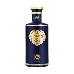 一品景芝芝香15 芝麻香型53度白酒 500ml单瓶(2瓶配礼品袋)