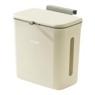 干湿分离挂式厨余垃圾桶壁挂式卫生间防水垃圾桶废纸篓厨房卫生桶