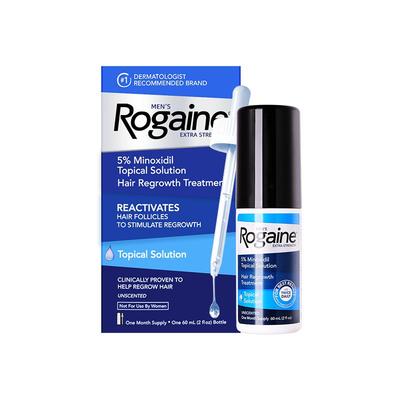 美国Rogaine培健落健5%米诺地尔酊生发液男性防脱发增发密发滴剂