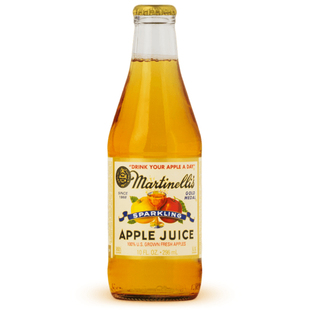 Martinelli's进口 汽泡苹果汁起泡果酒香槟 小瓶296ml  6瓶起包邮