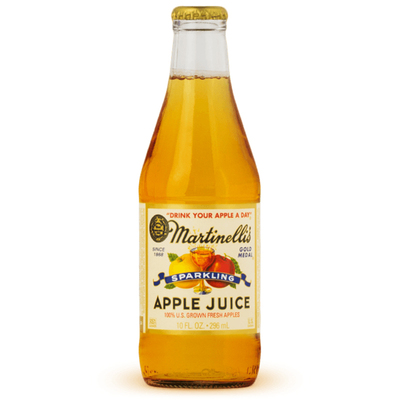 Martinelli's进口 汽泡苹果汁起泡果酒香槟 小瓶296ml  6瓶起包邮