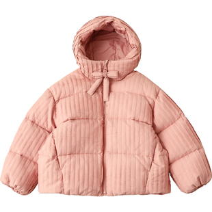 康衣儿女童羽绒服短款加厚2025冬季新款儿童羽绒服中大童装外套