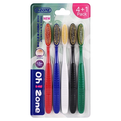 欧志姆速深洁长头牙刷家用实惠装