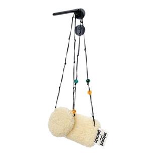 6折 island picnic 安格集合店 多色可爱时尚单肩小号羊卷毛挎包