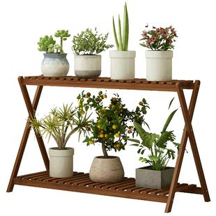 花架子室内置物架实木阳台多肉植物盆栽摆放托架花盆架客厅落地式