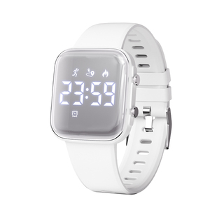 电子手表女款学生ins风小众高中生高颜值初中女生电子表只看时间
