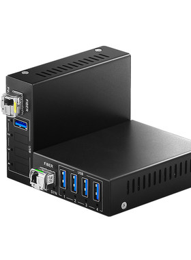 捷幂USB3.0光端机3.2光电转换器