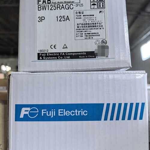 【请询价】原装FUJI/富士 塑壳断路器W125RAGC 3P 12