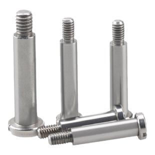 一字槽不锈钢塞打螺丝M3*D3D4D5凸轴肩光杆半牙螺栓限位轴套螺钉