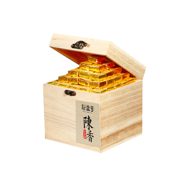 十年陈化陈香普洱熟茶小金砖