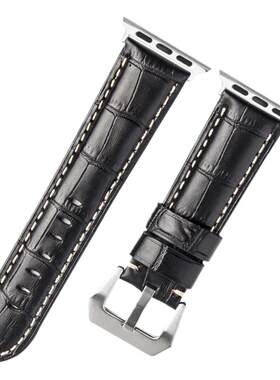 iwatch7真皮表带简约轻奢