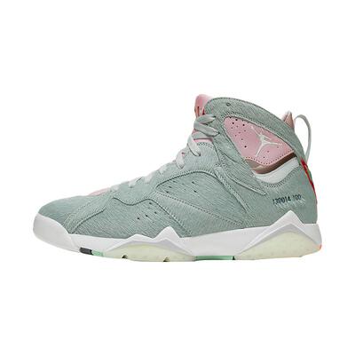 Nike/耐克正品Air Jordan 7 AJ7 兔八哥 绒毛灰粉 篮球鞋 CT8528