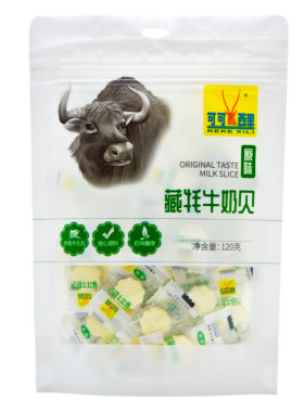 可可西里 青海西宁特产牦牛奶片奶条草原奶贝奶酪零食120g 包邮
