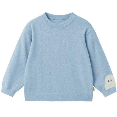 papa爬爬冬季儿童毛衣针织衫柔软