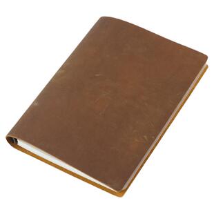 新品B5活页本牛皮笔记本 复古手工头层牛皮9孔加厚素描本日记事本