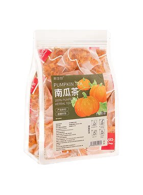 100%纯南瓜茶高钾水茶包韩国赵名模坤露思同款祛湿去消水肿排湿