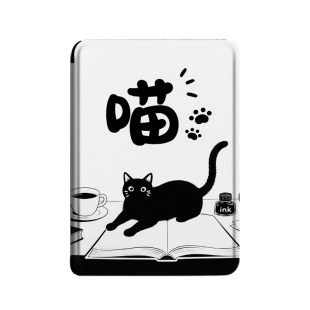 电子书适用kindle阅读器paperwhite小黑猫scribe保护套kpw4卡通5趣味6寸oasis3个性2第11代958潮voyage1499壳