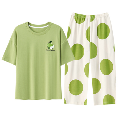 浪莎仿棉带胸垫睡衣女夏季可外穿