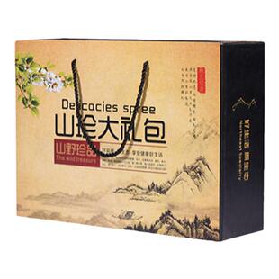 东北特产黑木耳山珍大礼包松茸非野生松蘑干货菌菇礼盒年货节送礼