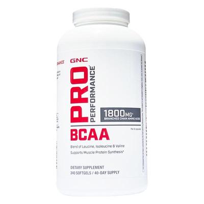 GNC支链氨基酸BCAA防掉肌肉240粒