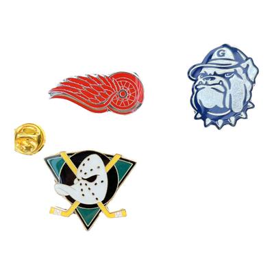 美国冰球联盟NHL 底特律红翼队徽章胸章胸针 球迷收藏佩戴品