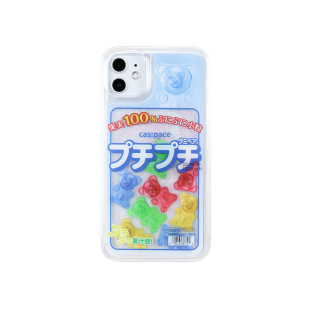 壳空间原创小熊软糖流沙手机壳适用苹果17/16手机壳iPhone15promax新款14promax小众高级感不会撞壳13pro防摔