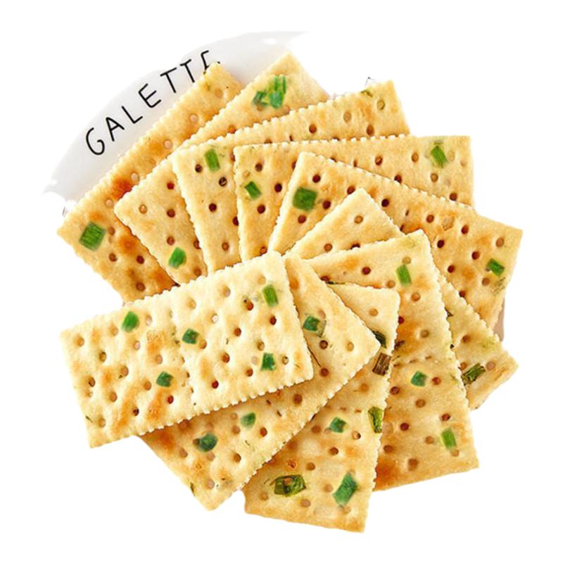 粗粮无糖精食品糖尿人专用香葱苏打饼干孕妇控糖三高人群咸味零食