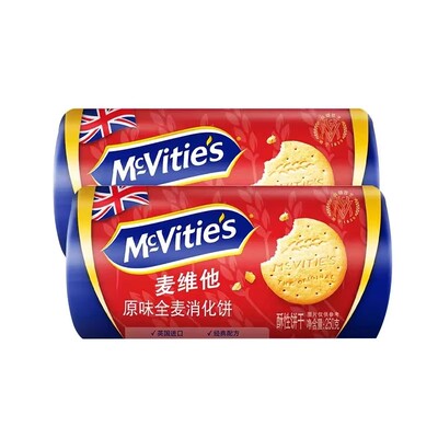 麦维他进口燕麦粗粮低早餐饱腹