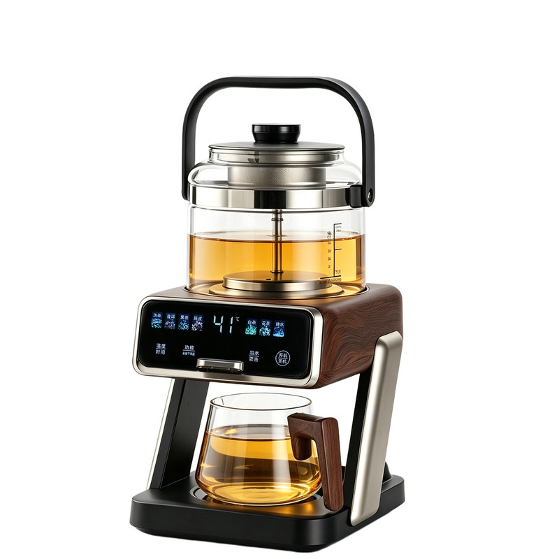 茶皇子智能恒温萃茶机纯钛煮茶电热水壶茶水分离自动出水保温茶壶