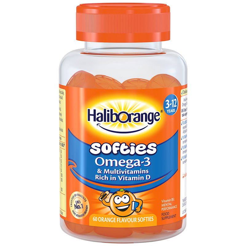 Haliborange哈利宝儿童鱼油软糖复合