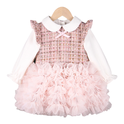 宝宝周岁礼服生日公主裙蓬蓬网纱