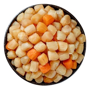 瑶柱干贝湛江淡干不咸湛江特产级扇贝柱干元贝扇贝肉干海鲜干货