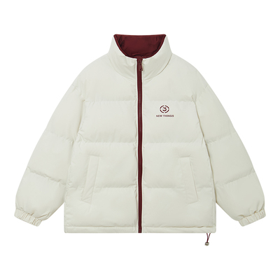 FNB美式潮牌立领面包服棉衣撞色男女情侣宽松保暖外套冬季棉服