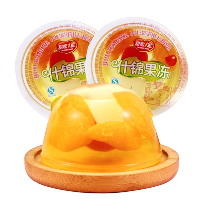 甜蜜1派大果肉果冻蜜桔0指零食