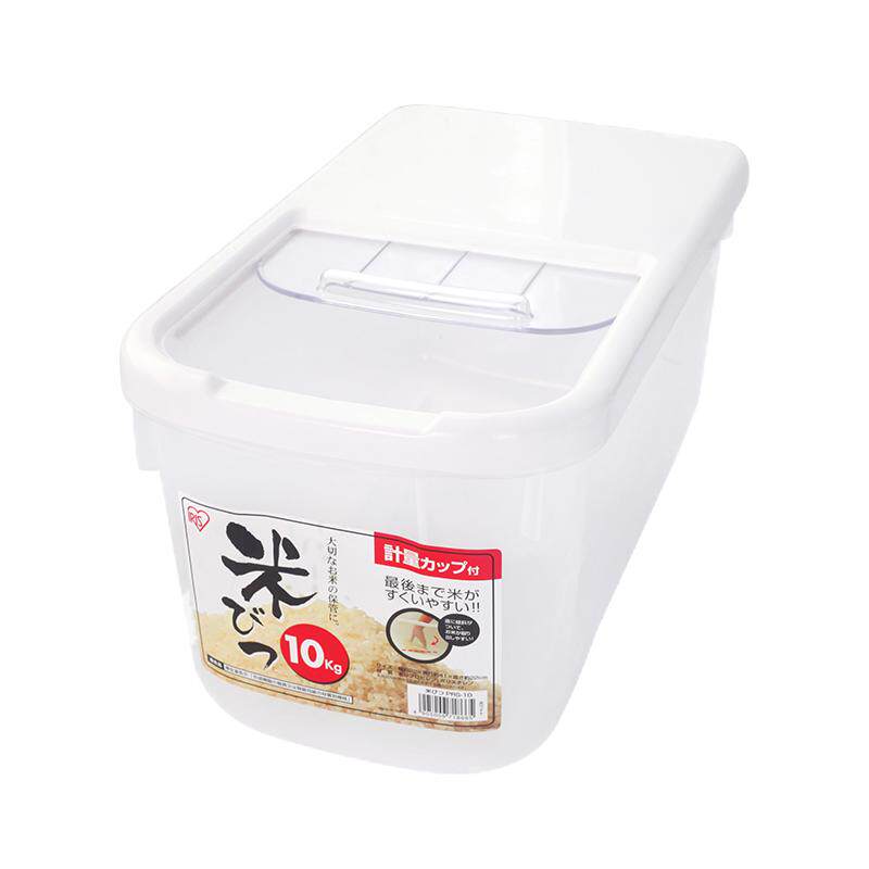 爱丽思米桶10斤日本家用防潮防虫密封食品级收纳5kg爱丽丝米缸面
