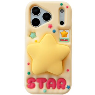 支架星星镜子适用vivo s60元气版手机壳s50可爱卡通s30全包边保护x300pro加厚防摔软糯硅胶套x200s创意女新款