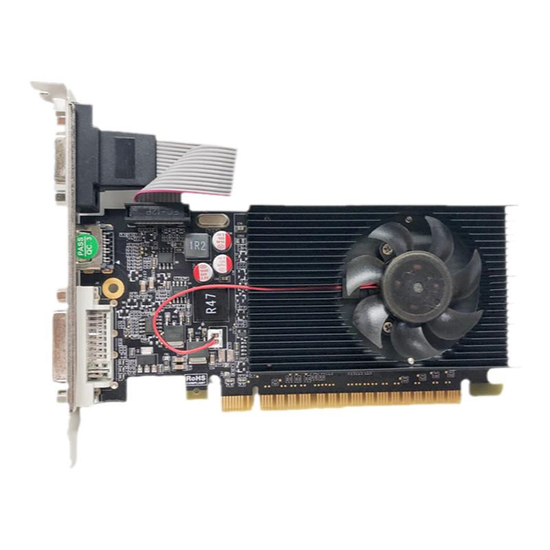 全新显卡GT730 4gb ddr3 128位 PCI-E 半高 刀卡 大小机箱通用